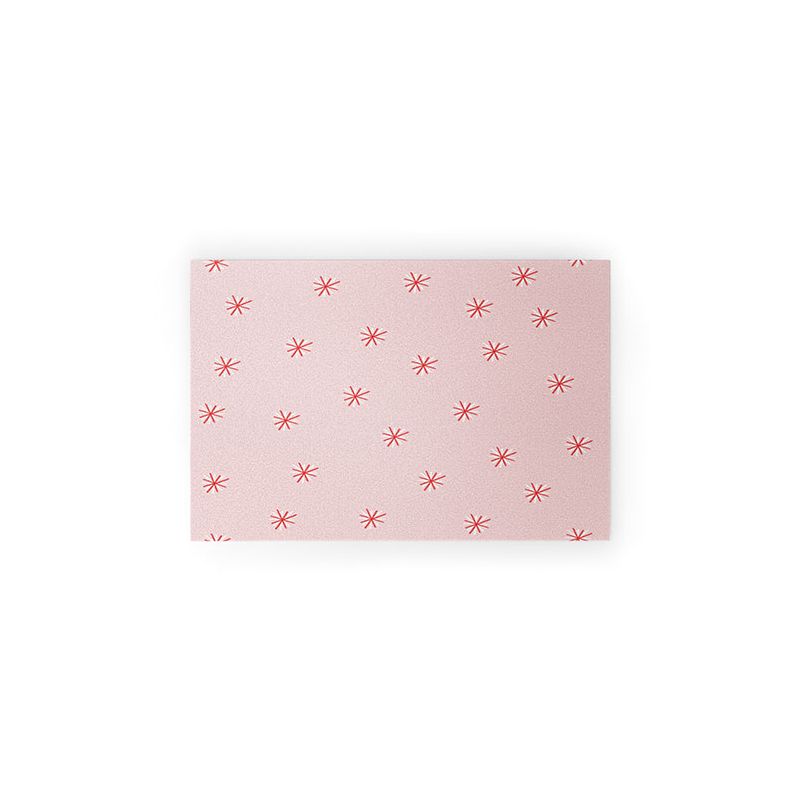 Hello Twiggs Candy Cane Stars Welcome Mat -Society6, 1 of 4