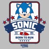 Men's Sonic the Hedgehog Born to Run T-Shirt - image 2 of 4