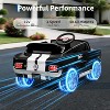12V4.5Ah Licensed Shelby Electric Car for Kids, Ride On Toy for Toddlers with Remote Control - 4 of 4