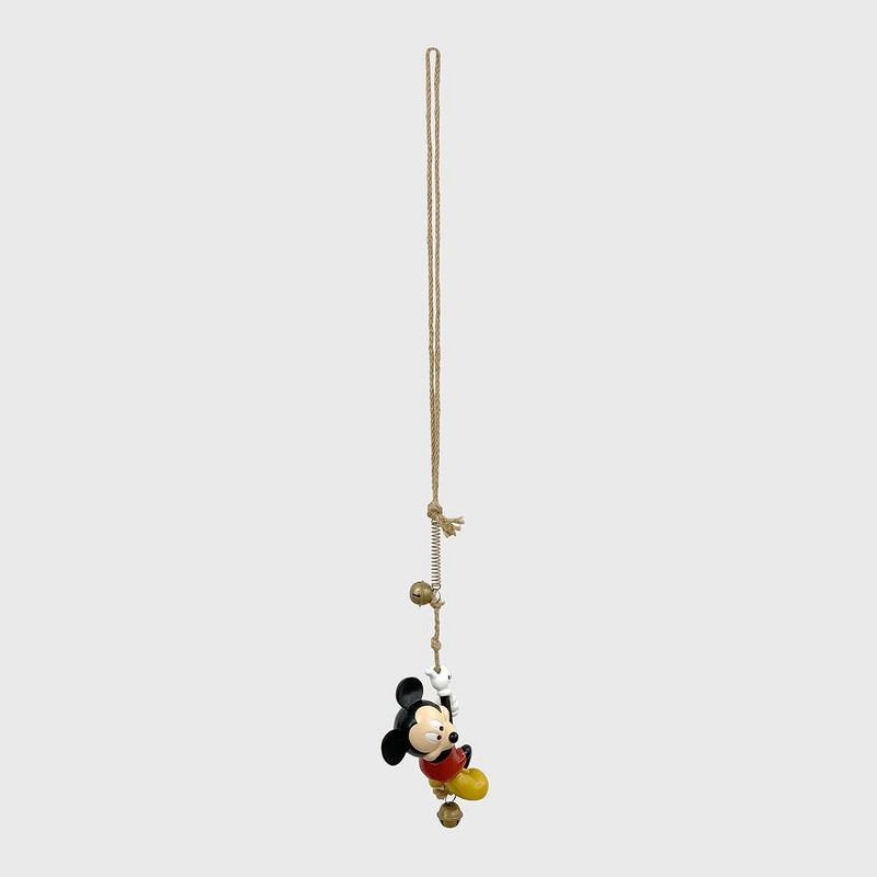 Disney Mickey Mouse &#38; Friends Mickey Mouse Swing&#39;N&#39;Ring Resin &#38; Stone Novelty Planter Outdoor Garden Figurine, 3 of 8