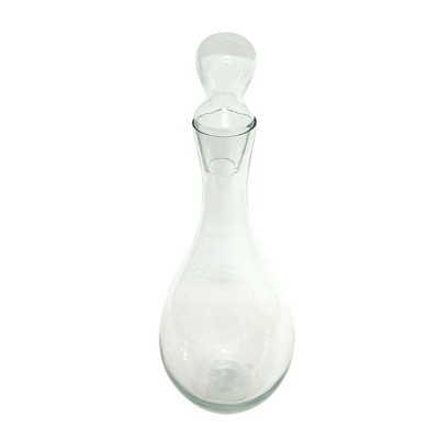 Nambe Taos Glass Pitcher, Carafe With Easy Pour Spout, Clear Jug For  Cocktails, Lemonade, Water,32-ounce : Target