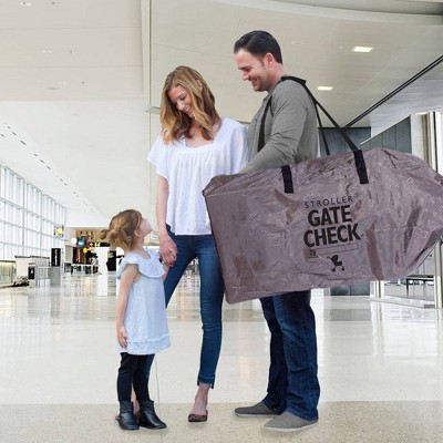 double stroller gate check bag