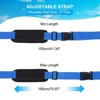 Unique Bargains Durable Portable Adjustable Carrying Beach Chair Straps - 2 of 4