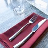 Arkwright Spun Polyester Dinner Napkins (25 Pack), 20x20 in., Solid Color Options - 3 of 4