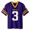 NFL Minnesota Vikings Boys' Short Sleeve Jordan Addison Jersey - image 2 of 3