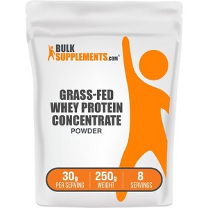 BulkSupplements Grass-Fed Whey Protein Concentrate Powder - 1 of 4