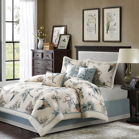 blue comforter sets bed bath and beyond