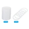 Unique Bargains Regular Mouth Plastic Mason Jar Lids with Silicone Sealing Ring 6 Pcs - 3 of 4