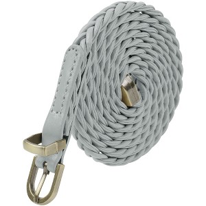 INSPIRE CHIC Women's Braided Cord Retro Casual Decoration for Dresses Thin Belts - 1 of 4