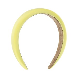 Unique Bargains Women's Classic Satin Sponge Headband 6.3"x5.91" 1 Pc - 1 of 4