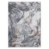 Washable Area Rug, Modern Abstract Living Room Rug with Non-Slip Backing & Short Pile, Bedroom and Dinning Room, - 2 of 4
