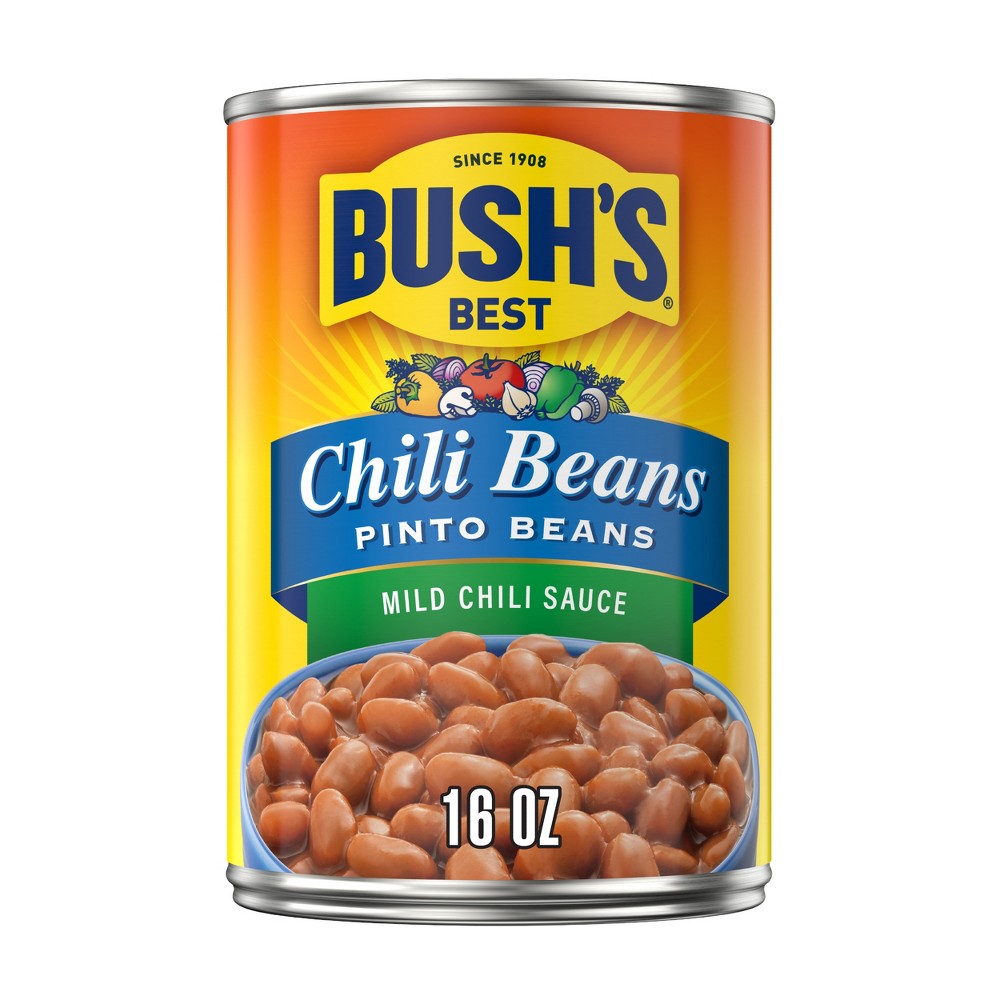 UPC 039400016908 product image for Bush's Pinto Beans in Mild Chili Sauce - 16oz | upcitemdb.com