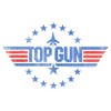 Women's Top Gun Circle of Stars Logo Scoop Neck - 2 of 4