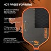 Aukfa Thermoformed Pickleball Paddle – Gold Titanium Wire Texture, 16mm PP Honeycomb Core, Fabric Surface,Multicolor - 4 of 4