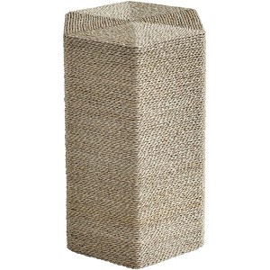 Uttermost Sea Braid 13" Wide Natural Seagrass Hexagonal Accent Table - 1 of 1
