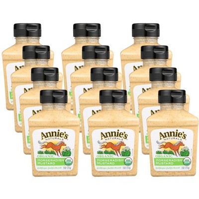 Photo 1 of Annie's Naturals Organic Horseradish Mustard - 