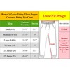 Blue Ice Women's Loose  Fit Heavyweight Classic Fleece Jogger Sweatpants With Zipper Side Pockets- 3 Pack - 2 of 4