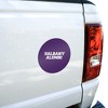 University at Albany Alumni Automotive Car Window Locker Circle Bumper Sticker - 4 of 4
