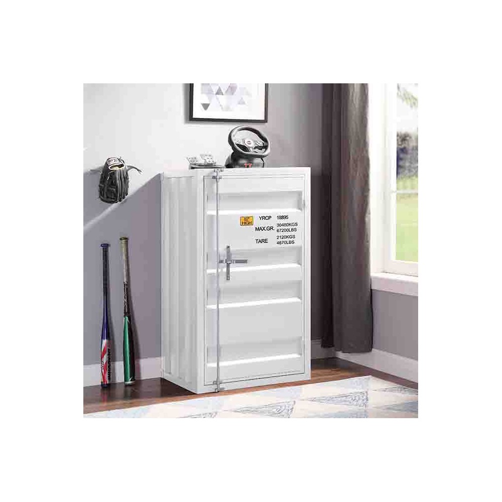 28" CargoChest White - Acme Furniture