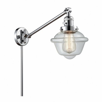 Oxford - 1 Light Swing Arm Wall Sconce In Traditional Style-25 Inches Tall and 8 Inches Wide