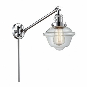 Oxford - 1 Light Swing Arm Wall Sconce In Traditional Style-25 Inches Tall and 8 Inches Wide - 1 of 1