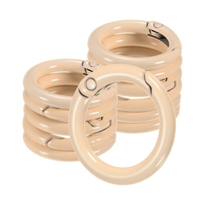 Unique Bargains Metal Spring O Rings Zinc Alloy Durable Multipurpose Lightweight Buckle 5/8 Inch