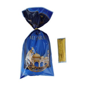 Unique Bargains Gift Wrap Paper 4-In-1 Gift Bag PP 5.12"x10.83" 50 Pcs - 1 of 4