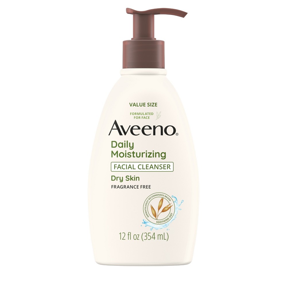 UPC 381371196968 product image for Aveeno Daily Moisturizing Face Cleanser with Soothing Oat - Fragrance Free - 12  | upcitemdb.com