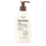 Aveeno Daily Moisturizing Face Cleanser with Soothing Oat - Fragrance Free - 12 fl oz
