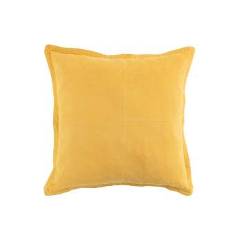 20"x20" Oversize Faux Suede Square Throw Pillow - Lush Décor