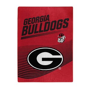 NCAA Georgia Bulldogs 60" x 80" Raschel Throw Blanket - 1 of 4