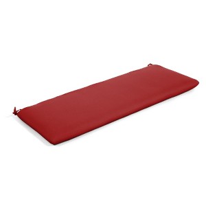 Casual Cushion Sunbrella Fabric 1-Piece Indoor/Outdoor Bench Cushion, 48"W x 18"L - 1 of 4