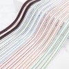INSPIRE CHIC Flat White Colorful Wave Pattern Shoe Laces for Sneakers Sport Shoes 1 Pair - 3 of 4
