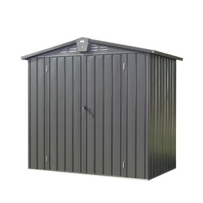 Maggift Deck Boxes Durable, Horizontal Compact Storage Shed for Garden, Backyard, Patio, Closet Deck Box, Gray, 79.06"*50.83"*72.4"