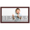 PosterPalooza | 11.5x16.5 Wood Frame with UV Acrylic, 6 Finishes: Black, White, Bronze, Silver, Wood, Brown - 2 of 4