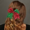 Unique Bargains Women's Halloween Sequin Bow Hair Elastics 1 Pc - 2 of 4
