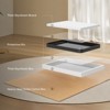 FURNIinspire Bathroom Vanity Mirrors Wall Mirror With Aluminum Alloy Framed, Rectangle Bathroom Mirror Vanity Mirror, Tempered Glass, Black, 30"*40" - 4 of 4