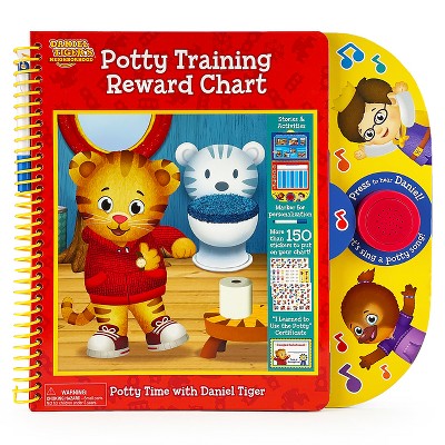 Daniel Tiger Potty Training Reward Chart - By Cottage Door Press (mixed  Media Product) : Target