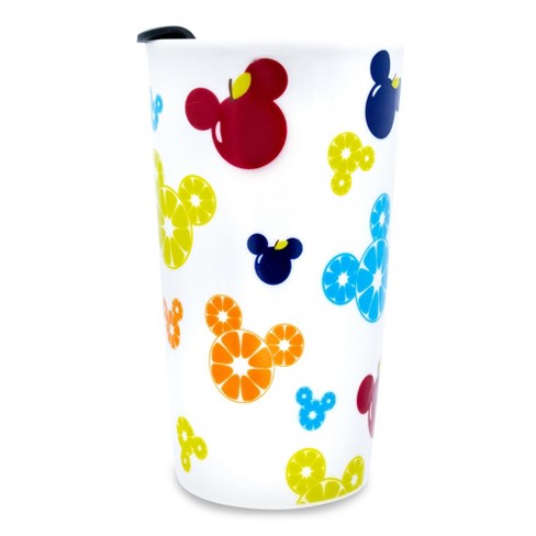 Seven20 Disney Mickey Mouse Fresh Fruit Ceramic Travel Mug With