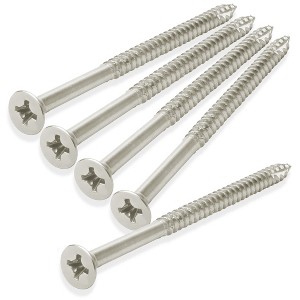 Cauldham  #9 x 3 Inch Wood Screwsh for Door Hinges - 25 pack - 1 of 4