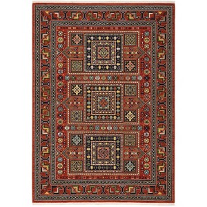 Oriental Weavers Lilihan 002C6 Red/ Multi Indoor Area Rug - 3'3" x 5' - 1 of 4