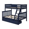 Plank+Beam Twin over Full Bunk Bed with Storage Drawers for Adults/Kids - image 2 of 4