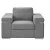 CAVINAS Woven Accent Chair with Removable Backrest and Steel Legs,Cozy Upholstered Living Room Chairs,Reading Chairs for Living Room - 2 of 4