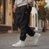 Dalix Astronaut Embroidered Sweatpant Heavy Weight Fleece Relaxed Fit Lounge Mens - 4 of 4