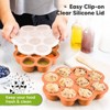 Prep Silicone Baby Food Freezer Tray with Clip-on Lid, 2oz x 10 Silicone Freezer Molds, BPA-Free Baby Food Storage - 4 of 4