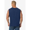 KingSize Men's Big & Tall Silver Cooling Muscle Tank - 3 of 4