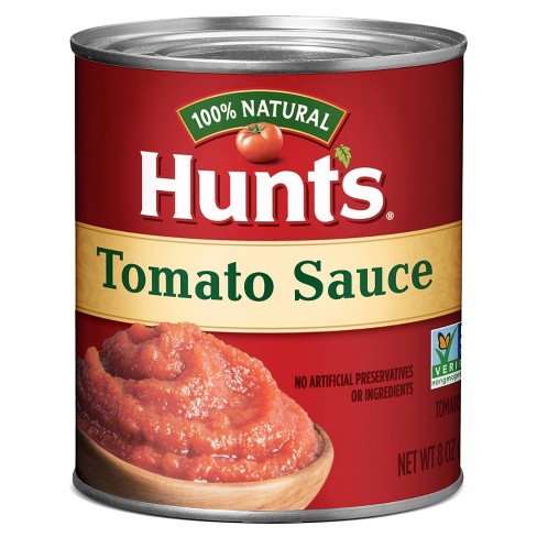 Hunt S 100 Natural Tomato Sauce 8oz Target