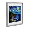 Stupell Industries Acadia National Park Post Impressionist Framed Print Under Glass Art - 2 of 4