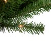 Northlight Pre-Lit Deluxe Dorchester Pine Artificial Christmas Wreath - 60" - Clear Lights - 2 of 3