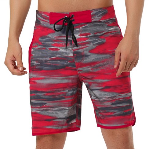 Red swim hot sale trunks target